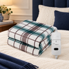 Electric Heated Blanket – Soft Plush, 3 Sizes & Heat Control