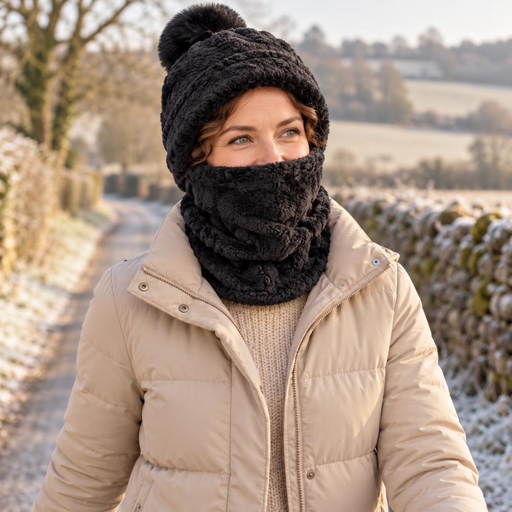 USB Heated Hat and Neck Warmer
