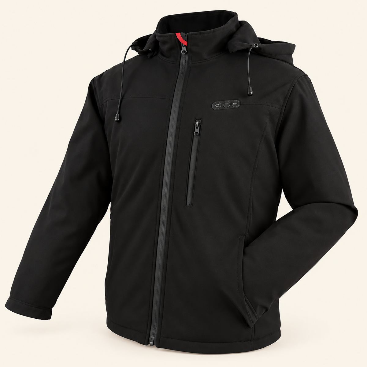 Men’s Heated Softshell Jacket – 5 Heating Zones