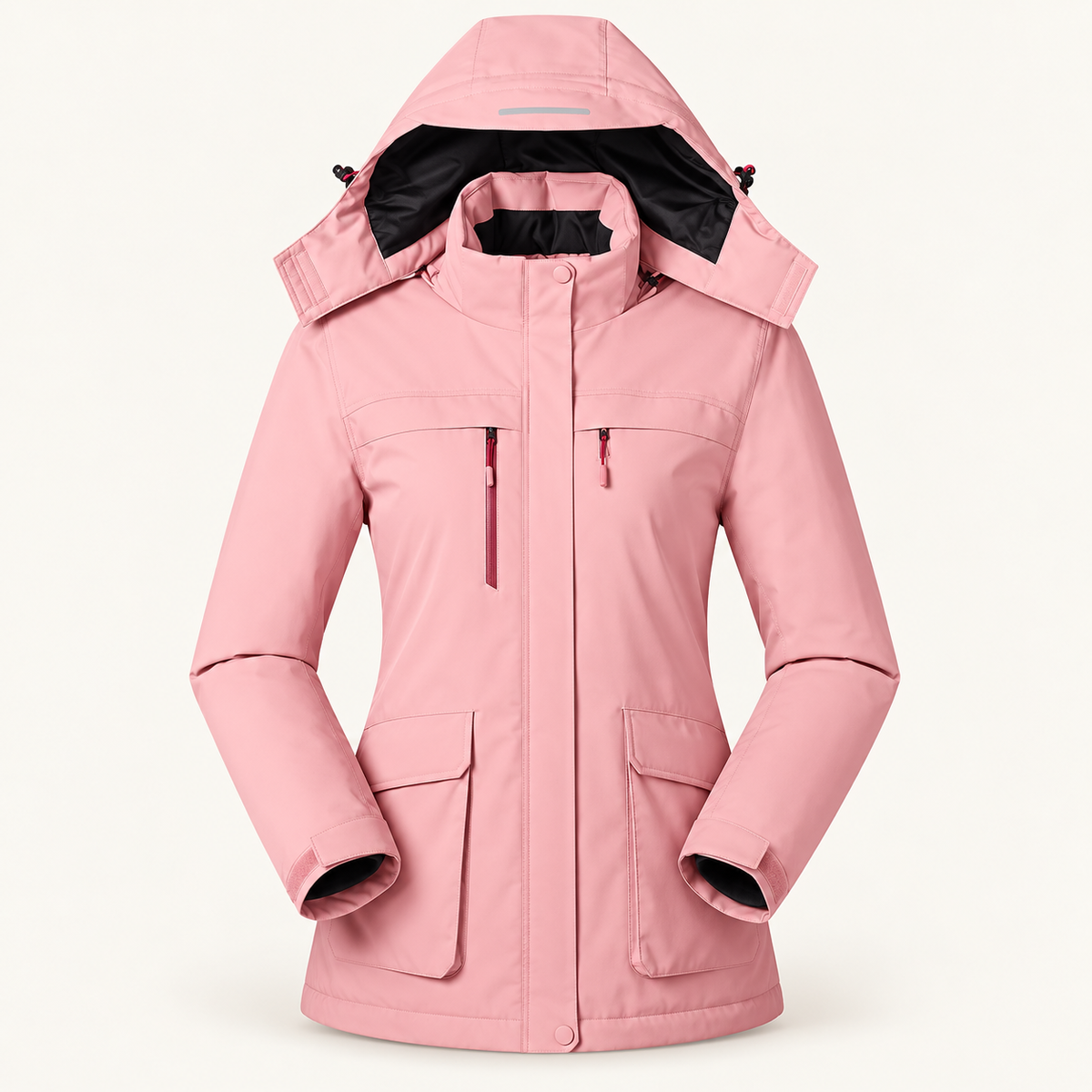 Women’s Heated Hooded Jacket – Lightweight Colour Trail