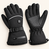 Electric Heated Winter Gloves – 3 Heat Settings, Black
