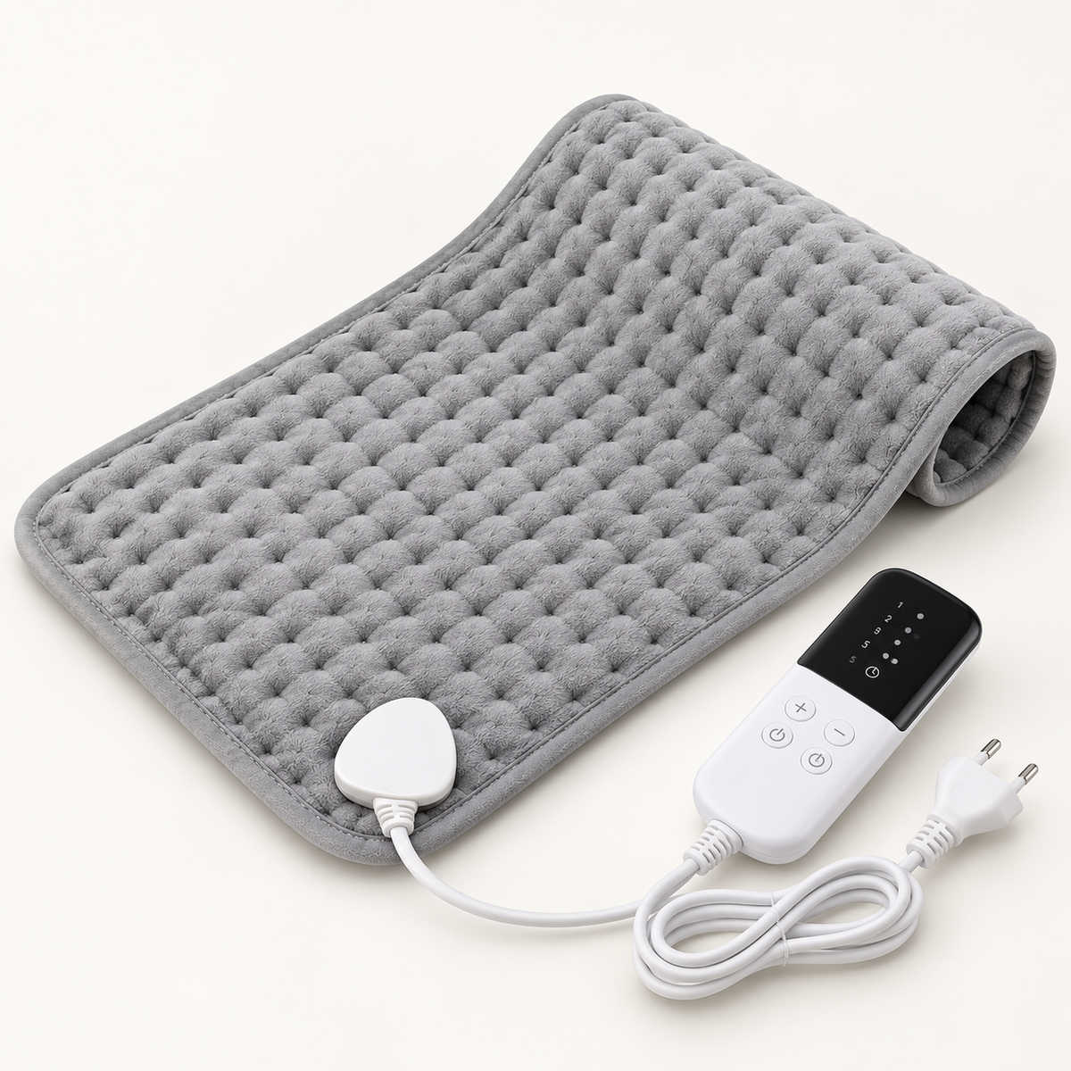 Electric Heating Pad for Back & Body – 9 Heat Settings & Timer