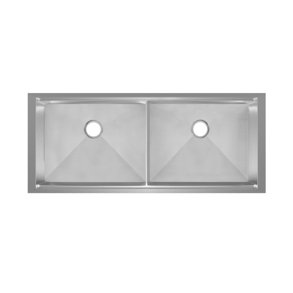 Rivage 114,3 × 48,3 cm Dual Basin Undermount Kitchen Workstation vasque