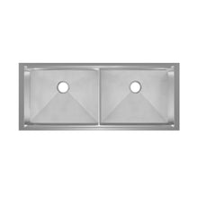 Rivage 114,3 × 48,3 cm Dual Basin Undermount Kitchen Workstation vasque