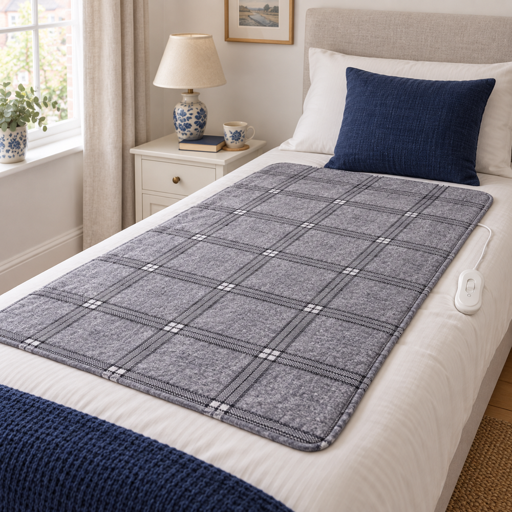 Electric Underblanket with Thermostat – Heated Bed Warmer