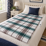 Electric Heated Blanket – Soft Plush, 3 Sizes & Heat Control