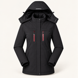 Women’s Heated Hooded Jacket – Lightweight Colour Trail