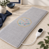 Electric Heating Pad – Grey Moxa Warming Mat for Home