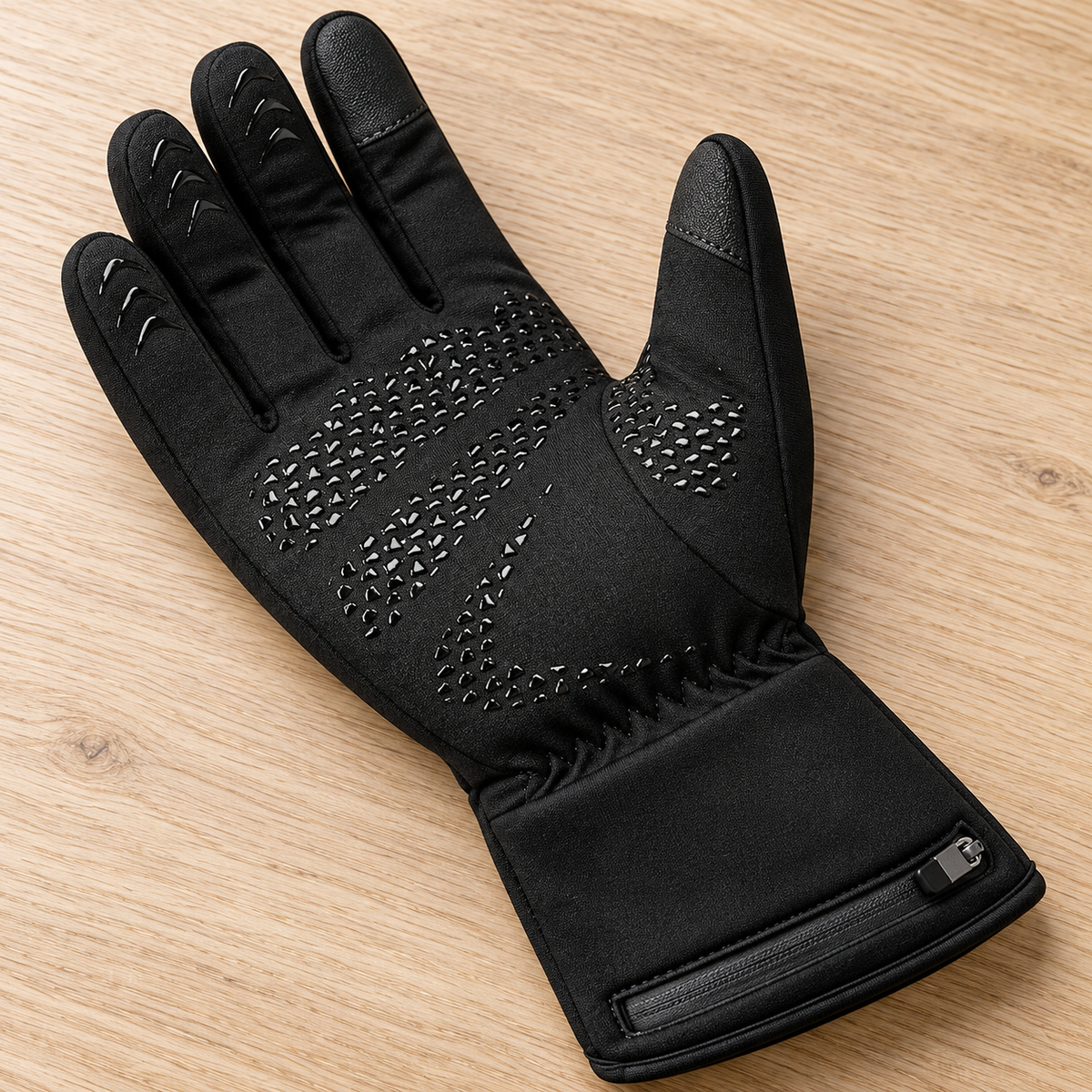 Rechargeable Heated Glove Liners – 3 Heat Settings & Touchscreen Tips