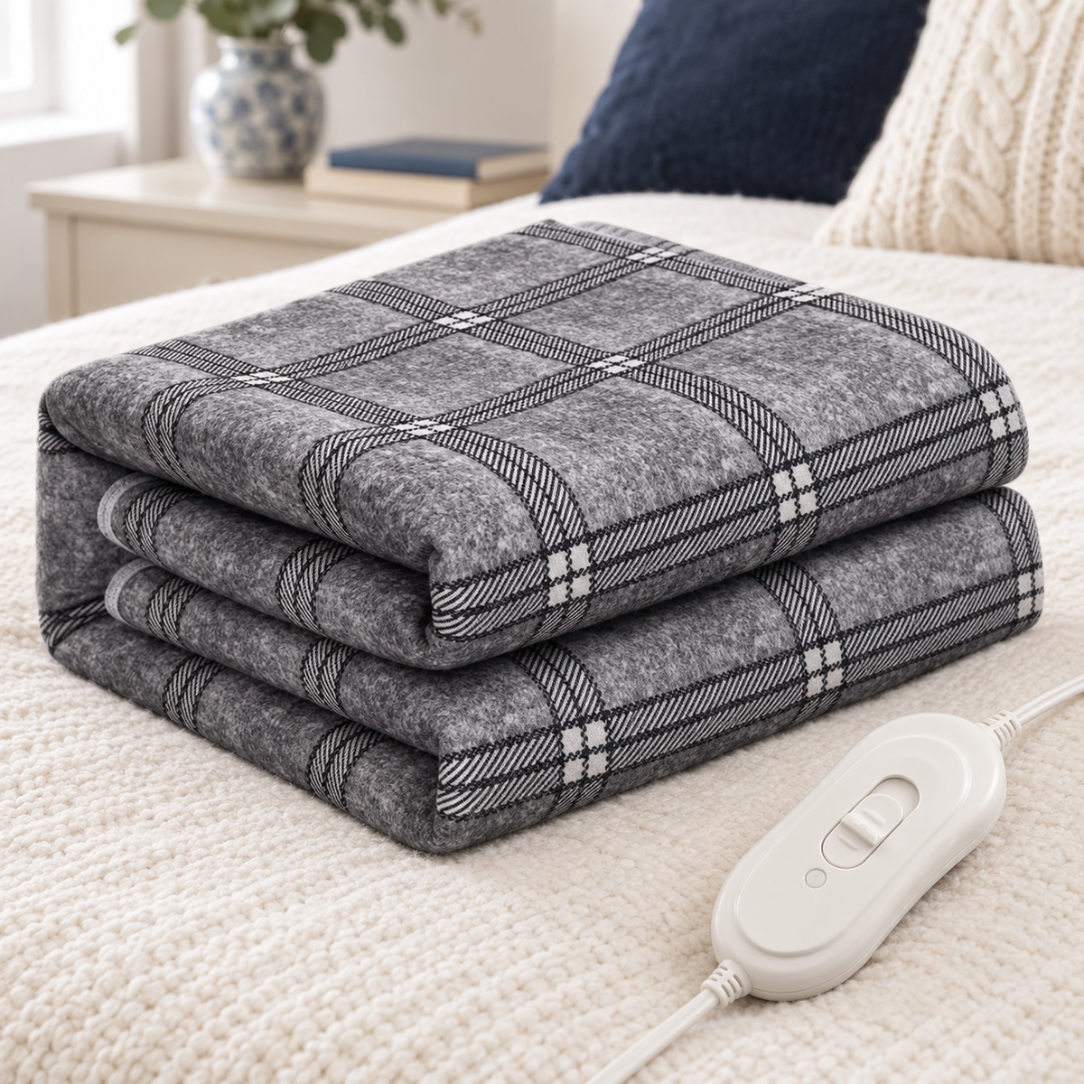 Electric Underblanket with Thermostat – Heated Bed Warmer