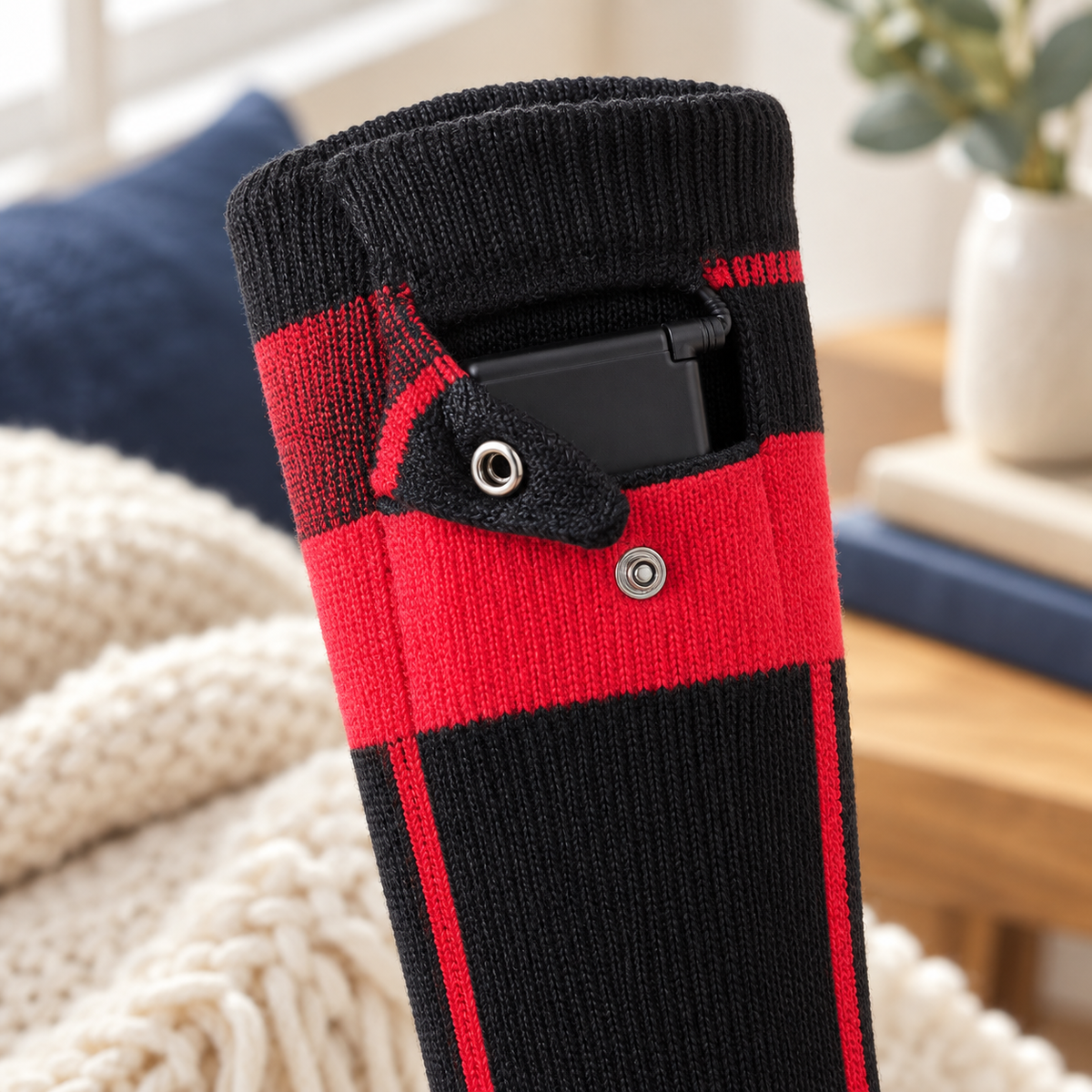 App-Controlled Heated Socks – 4 Heat Settings