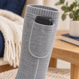 Remote-Control Heated Socks – 3 Heat Settings, Batteries Included