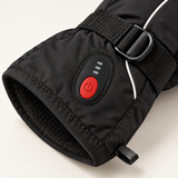 Rechargeable Heated Ski Mittens – 3 Heat Settings & Batteries