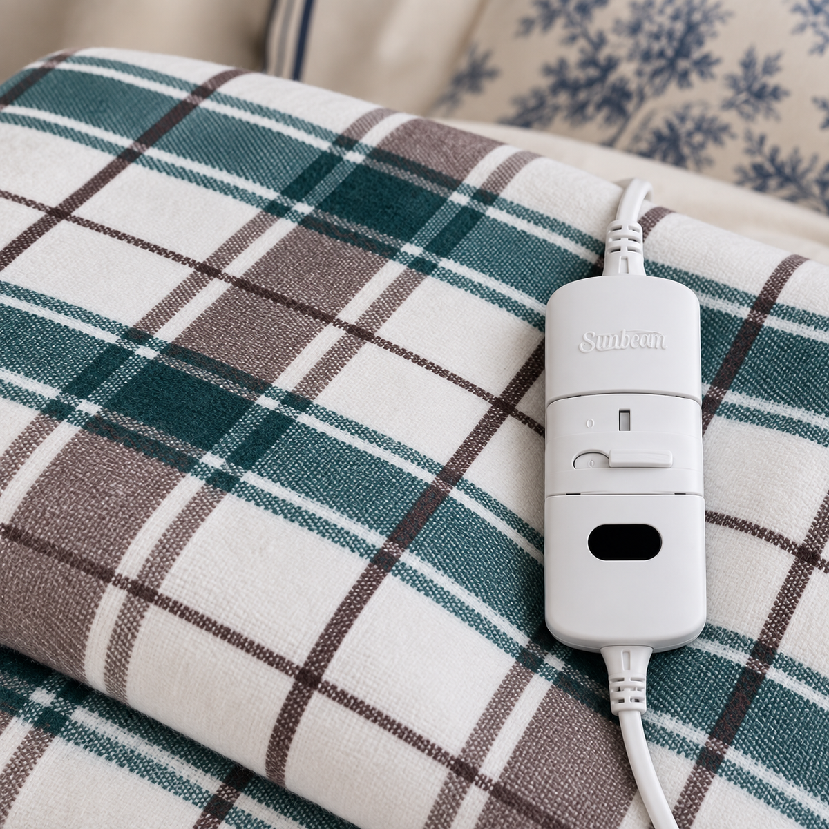 Electric Heated Blanket – Soft Plush, 3 Sizes & Heat Control
