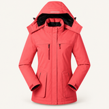 Women’s Heated Hooded Jacket – Lightweight Colour Trail