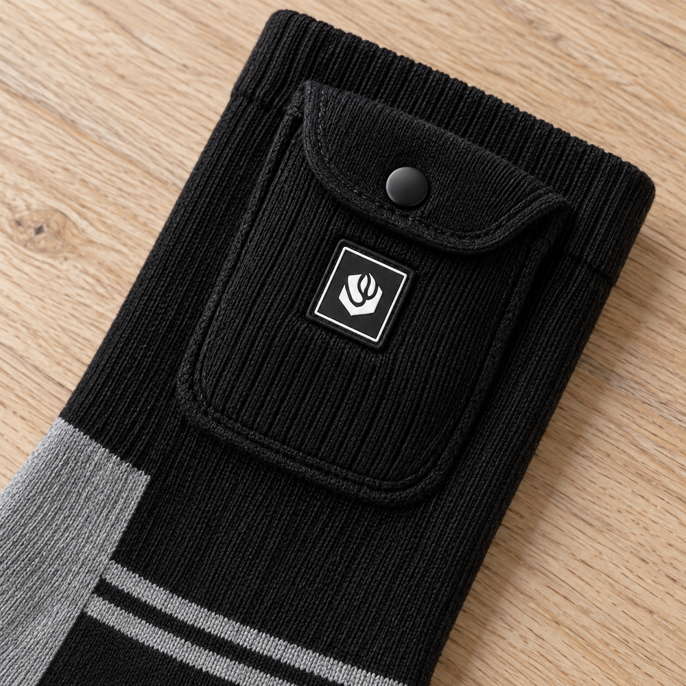 Wasoto WS002 Heated Socks – 3 Heat Settings & App Control