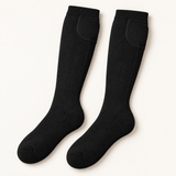 Rechargeable Heated Socks – Cotton Knit, Batteries Included