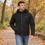 Men’s Heated Softshell Jacket – 5 Heating Zones