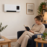 Wall-Mounted Fan Heater – 2000 W, Timer & Remote Control