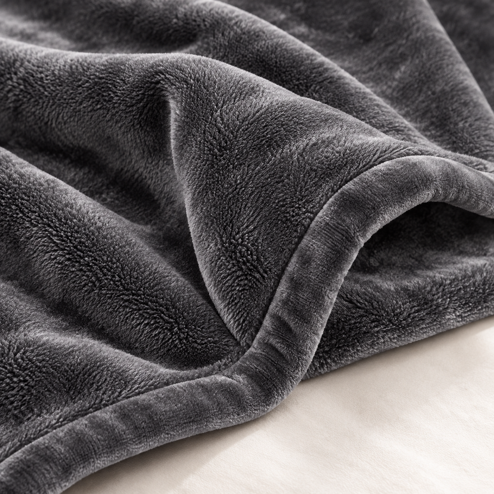 USB Heated Fleece Blanket – 3 Heat Settings, 150 × 85 cm