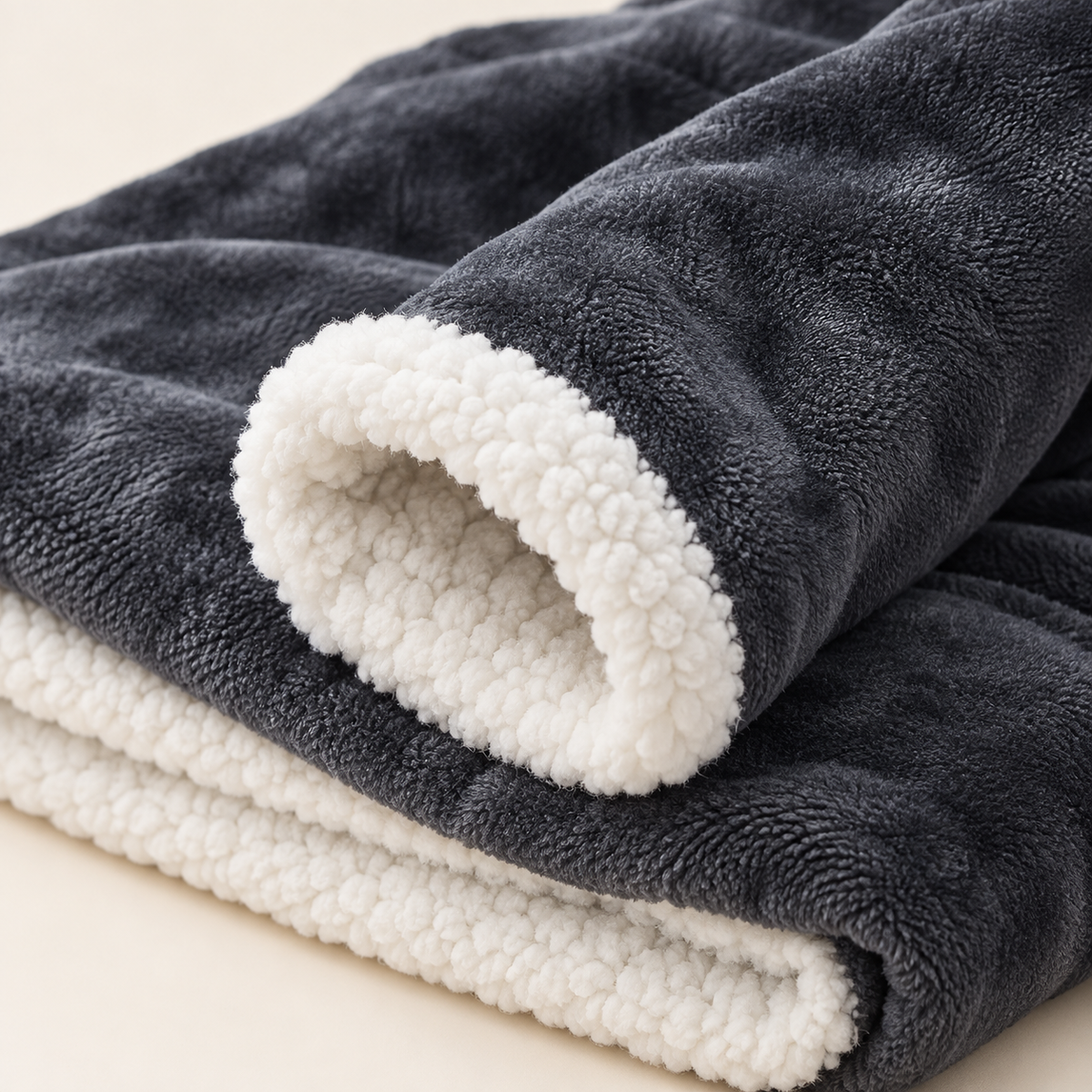 Heated Blanket with Sleeves – Sherpa Lining & Foot Pocket