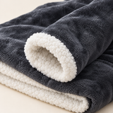 Heated Blanket with Sleeves – Sherpa Lining & Foot Pocket