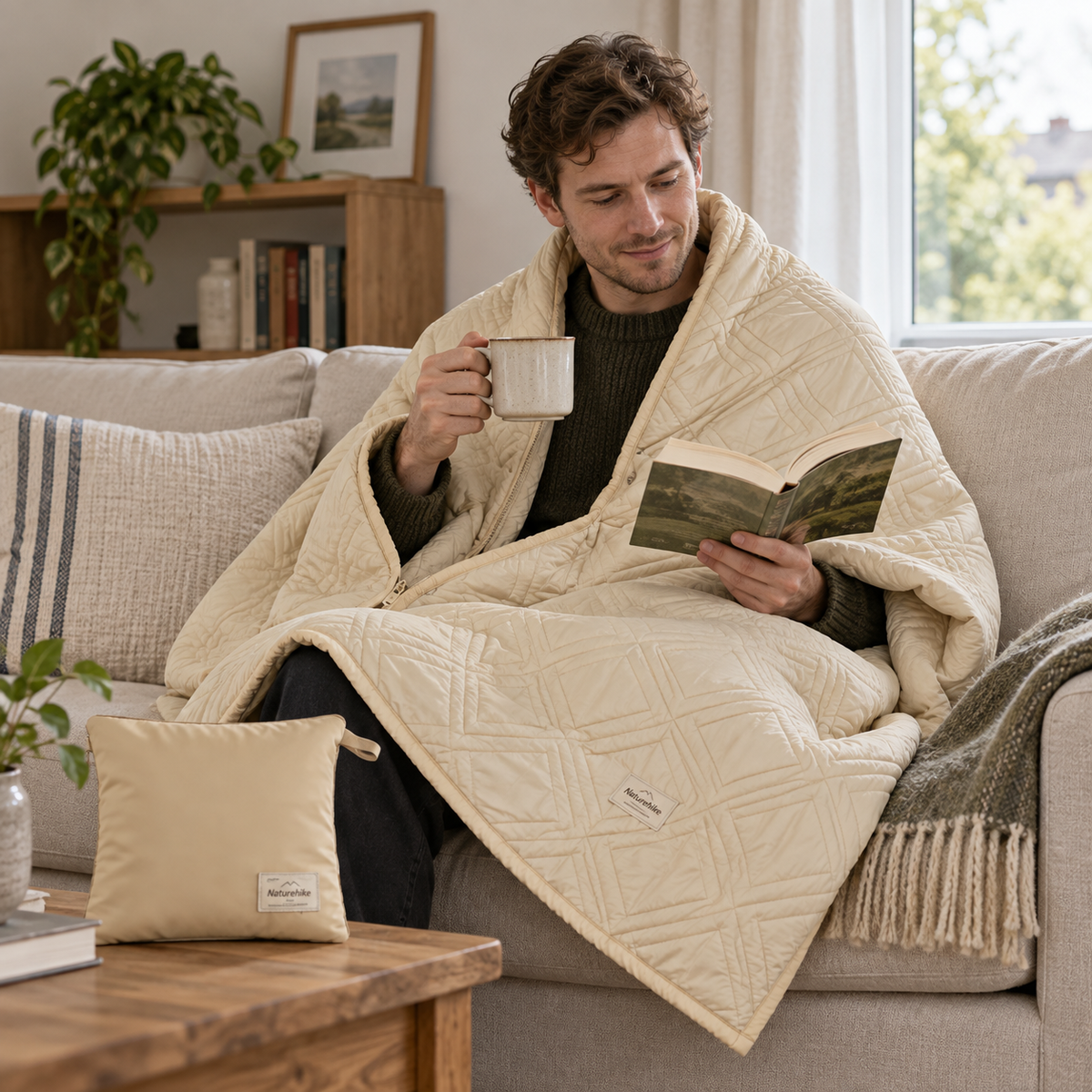 Naturehike USB Heated Camping Blanket & Sleeping Bag Liner