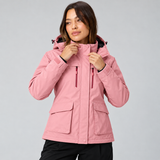 Women’s Heated Hooded Jacket – Lightweight Colour Trail