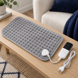 Electric Heating Pad for Back & Body – 9 Heat Settings & Timer