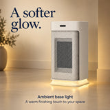 Compact Oscillating Fan Heater – 800/1200 W & Remote Control