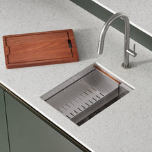 Rivage 38,1 × 48,3 cm simple Basin Undermount Kitchen Workstation vasque