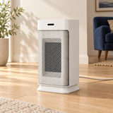 Compact Oscillating Fan Heater – 800/1200 W & Remote Control