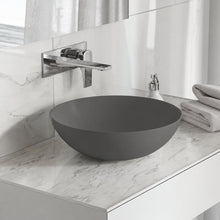 Classe 16 Color céramique vasque – finition gris mat