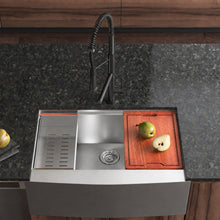 Rivage 76,2 × 55,9 cm simple Basin Apron Kitchen Workstation vasque