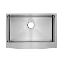 Rivage 76,2 × 53,3 cm acier inoxydable, simple Basin, Farmhouse évier de cuisine avec Apron