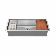 Rivage 114,3 × 48,3 cm simple Basin Undermount Kitchen Workstation vasque