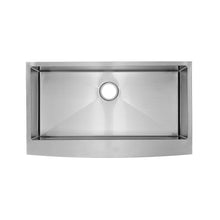 Rivage 91,4 × 53,3 cm acier inoxydable, simple Basin, Farmhouse évier de cuisine avec Apron
