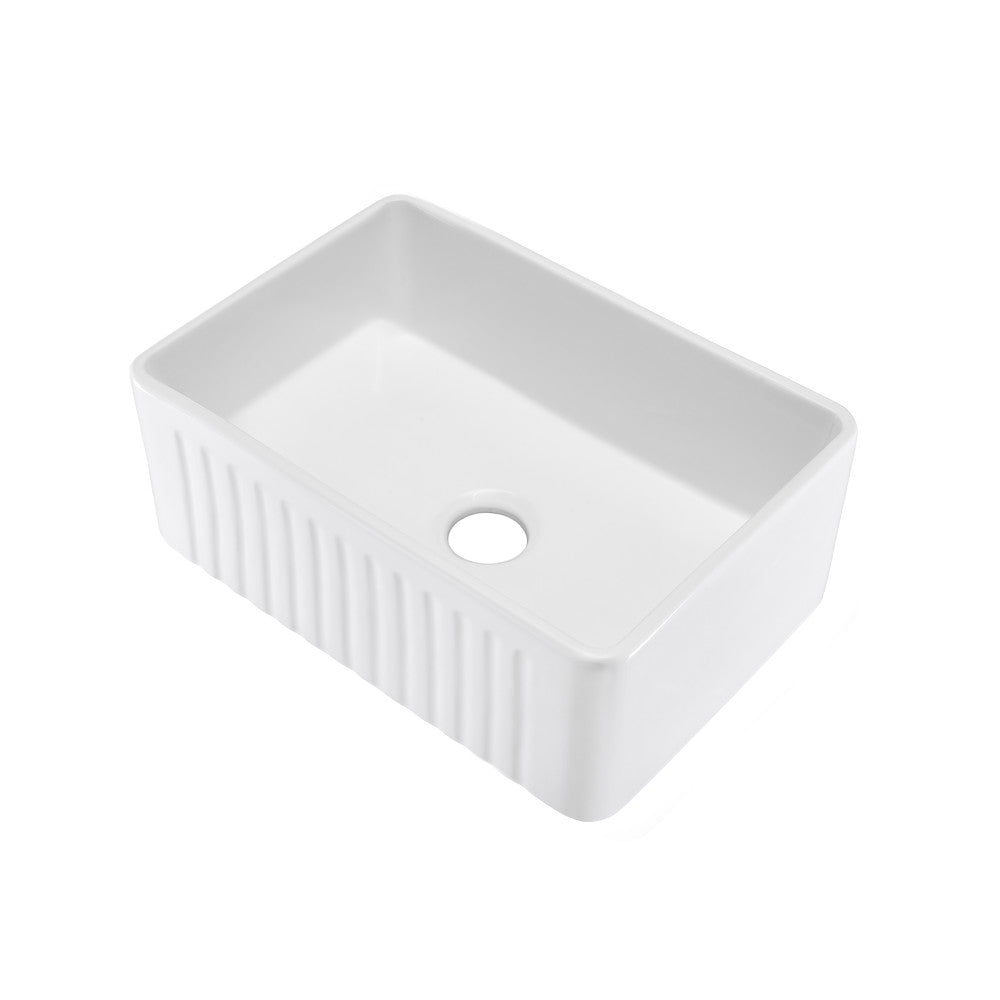 Delice 61 × 45,7 cm céramique, Farmhouse évier de cuisine avec Apron