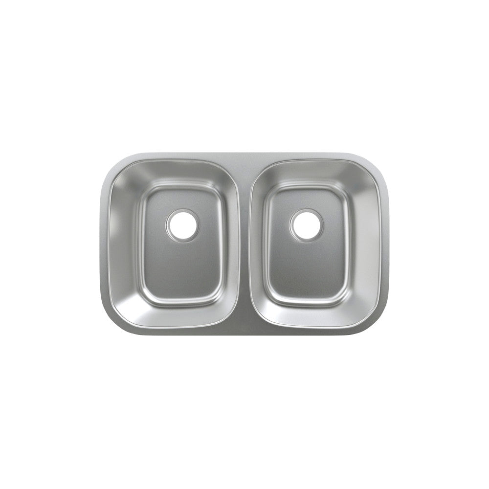 Toulouse 73,7 × 45,7 cm acier inoxydable, Dual Basin, Undermount évier de cuisine