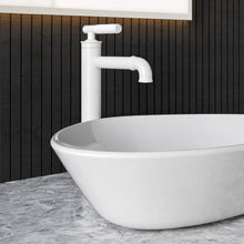 Avallon monotrou, monocommande Sleek, High Arc mitigeur de lavabo – finition blanc mat