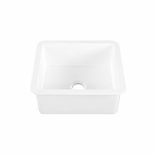 Rochelle 61 × 45,7 cm ceramic simple basin, drop-in/undermount kitchen vasque