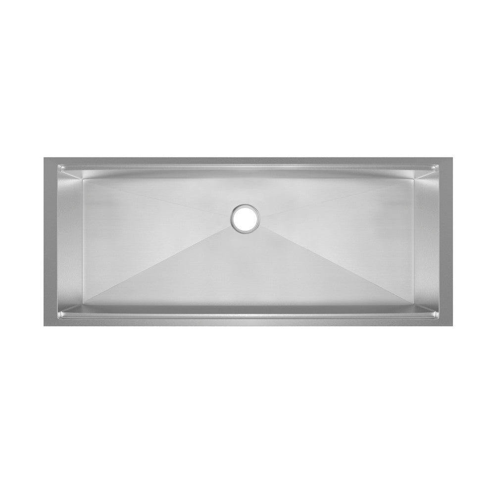 Rivage 114,3 × 48,3 cm simple Basin Undermount Kitchen Workstation vasque