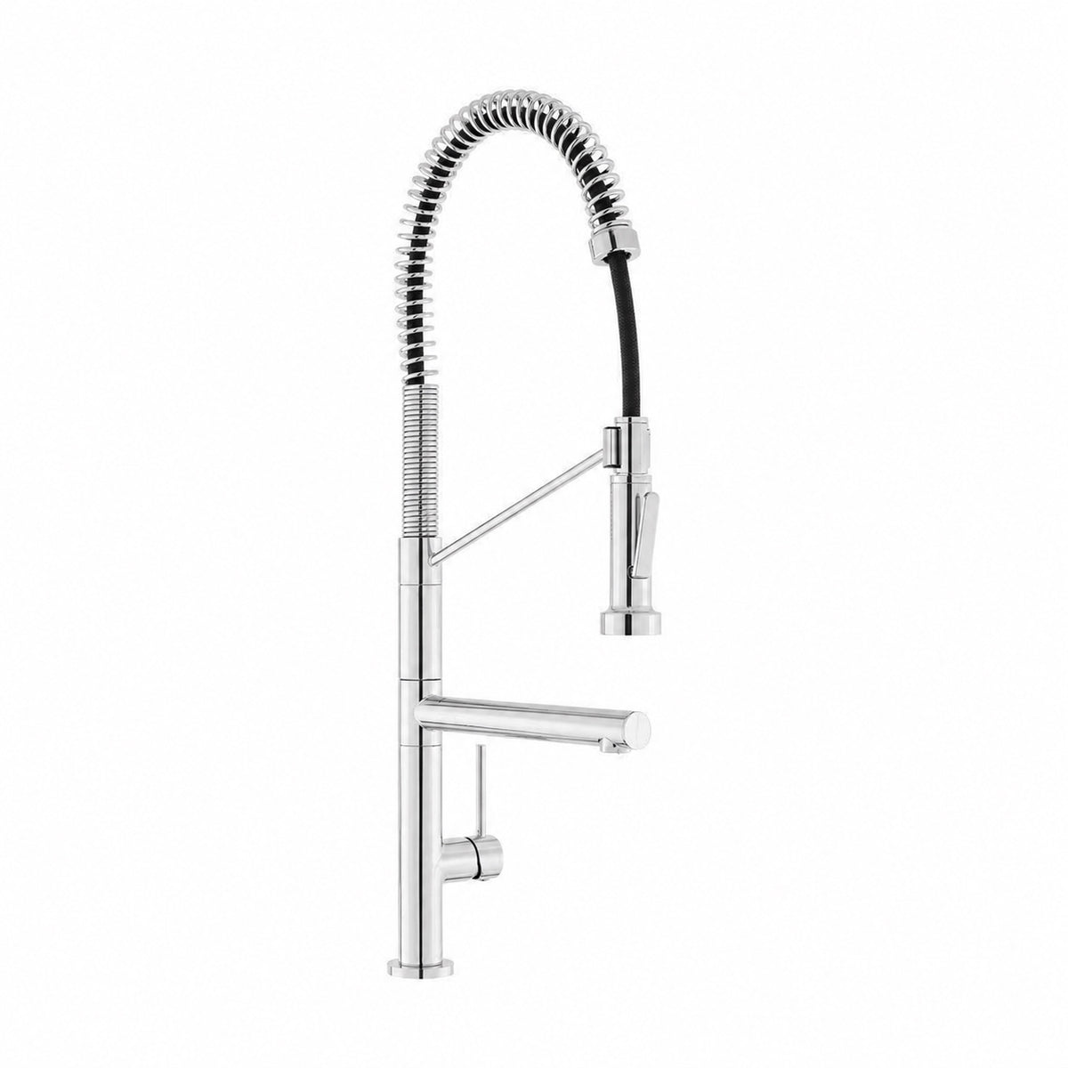 Nouvet Poignée unique, Pull-Down mitigeur de cuisine avec Pot Filler – finition Chrome