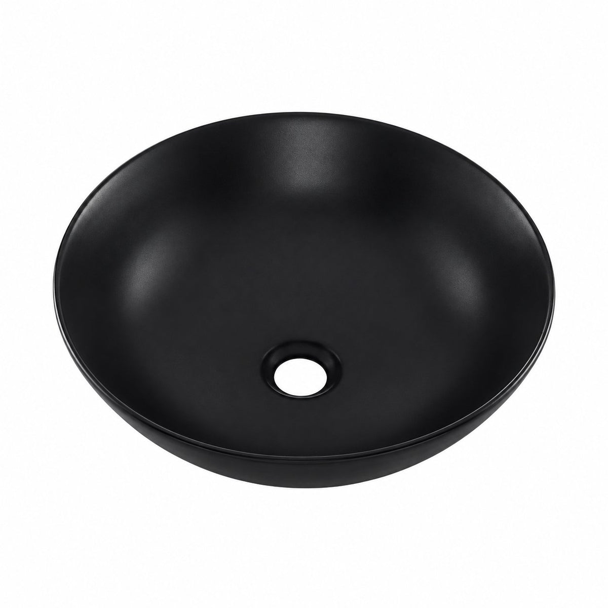 Classe 16 Color céramique vasque – finition noir mat