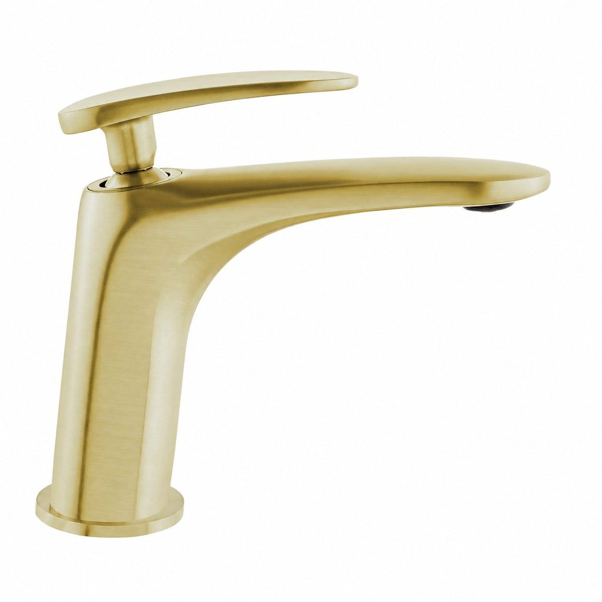 Sublime monotrou, monocommande, mitigeur de lavabo – finition or brossé