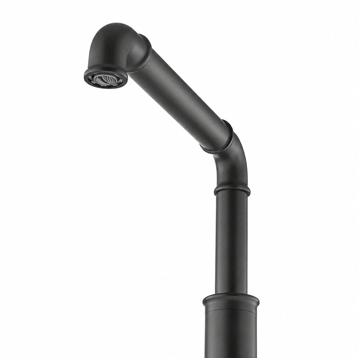 Avallon 20,3 cm. Widespread, Sleek Handle, mitigeur de lavabo – finition noir mat