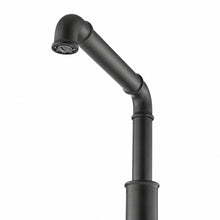 Avallon 20,3 cm. Widespread, Sleek Handle, mitigeur de lavabo – finition noir mat