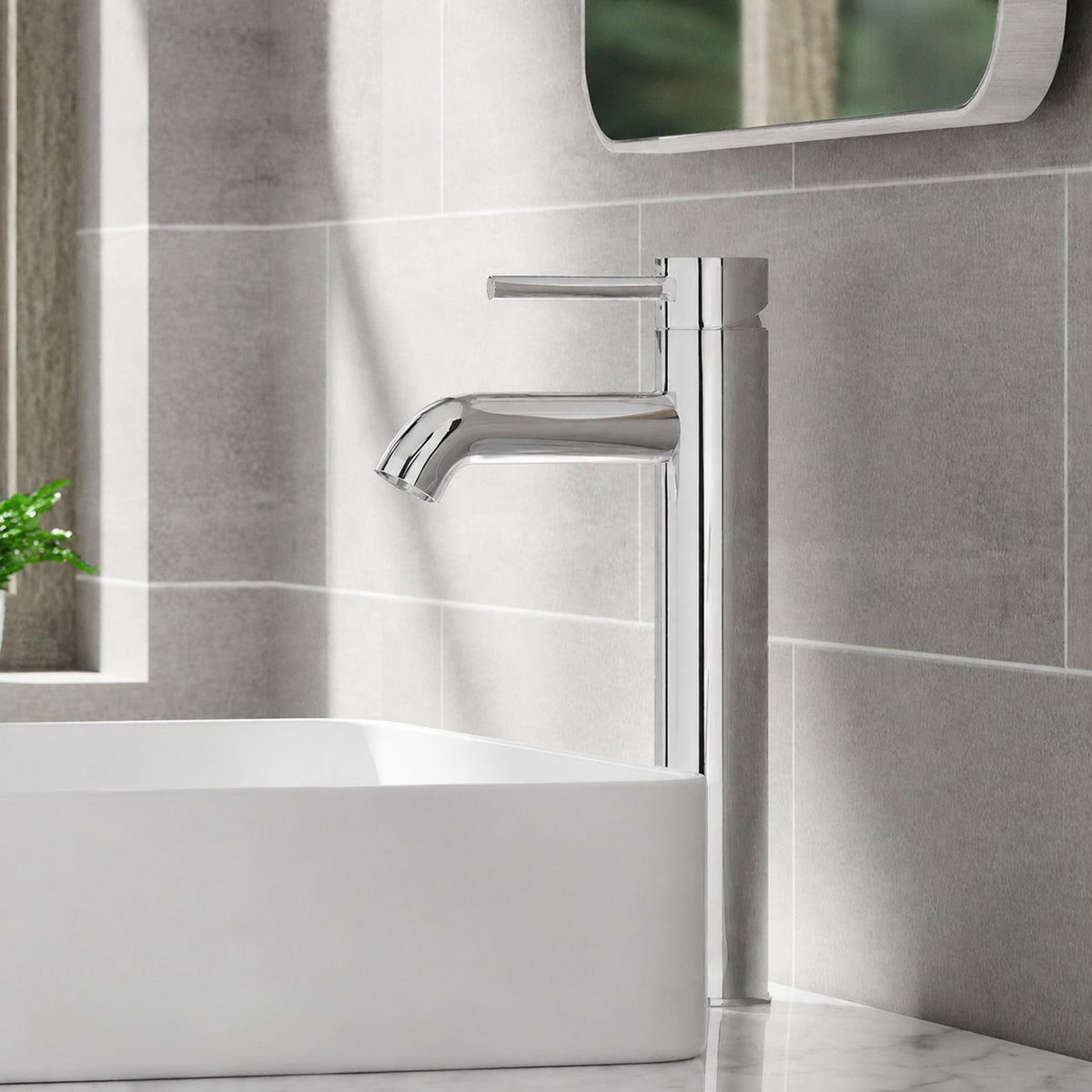 Ivy monotrou, monocommande, High Arc mitigeur de lavabo – finition Chrome