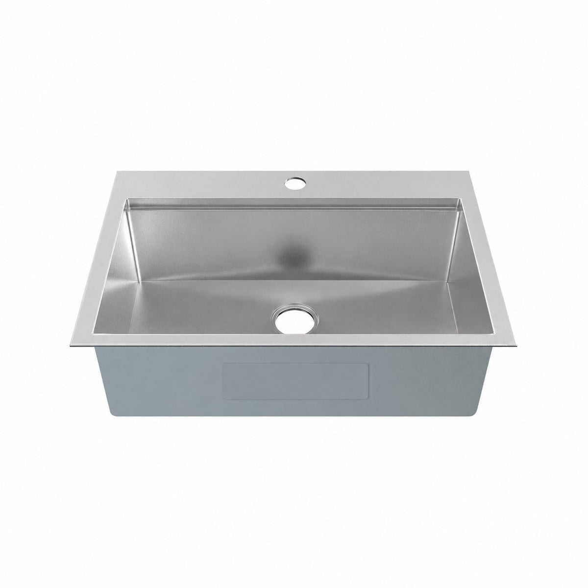 Ravi simple Basin 83,8 × 55,9 cm Topmount Kitchen Workstation vasque