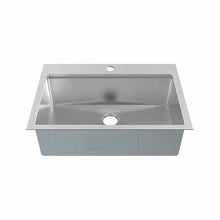 Ravi simple Basin 83,8 × 55,9 cm Topmount Kitchen Workstation vasque